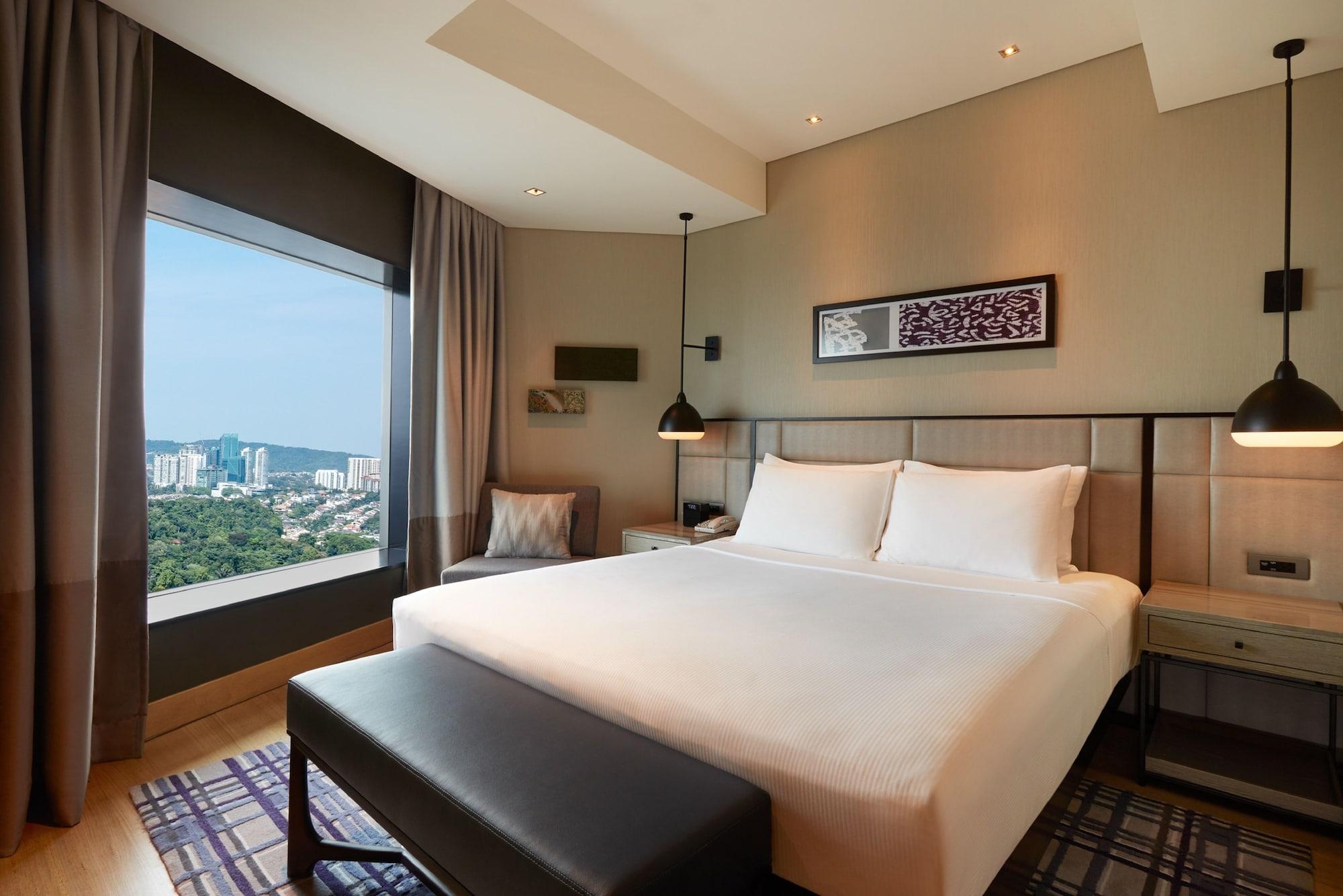 Hotel Hilton Kuala Lumpur Exteriér fotografie Suite bedroom