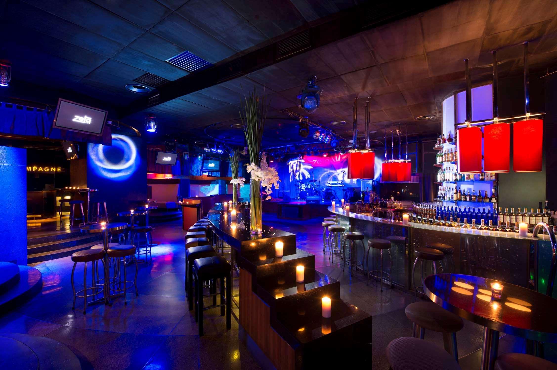 Hotel Hilton Kuala Lumpur Exteriér fotografie The interior of the nightclub